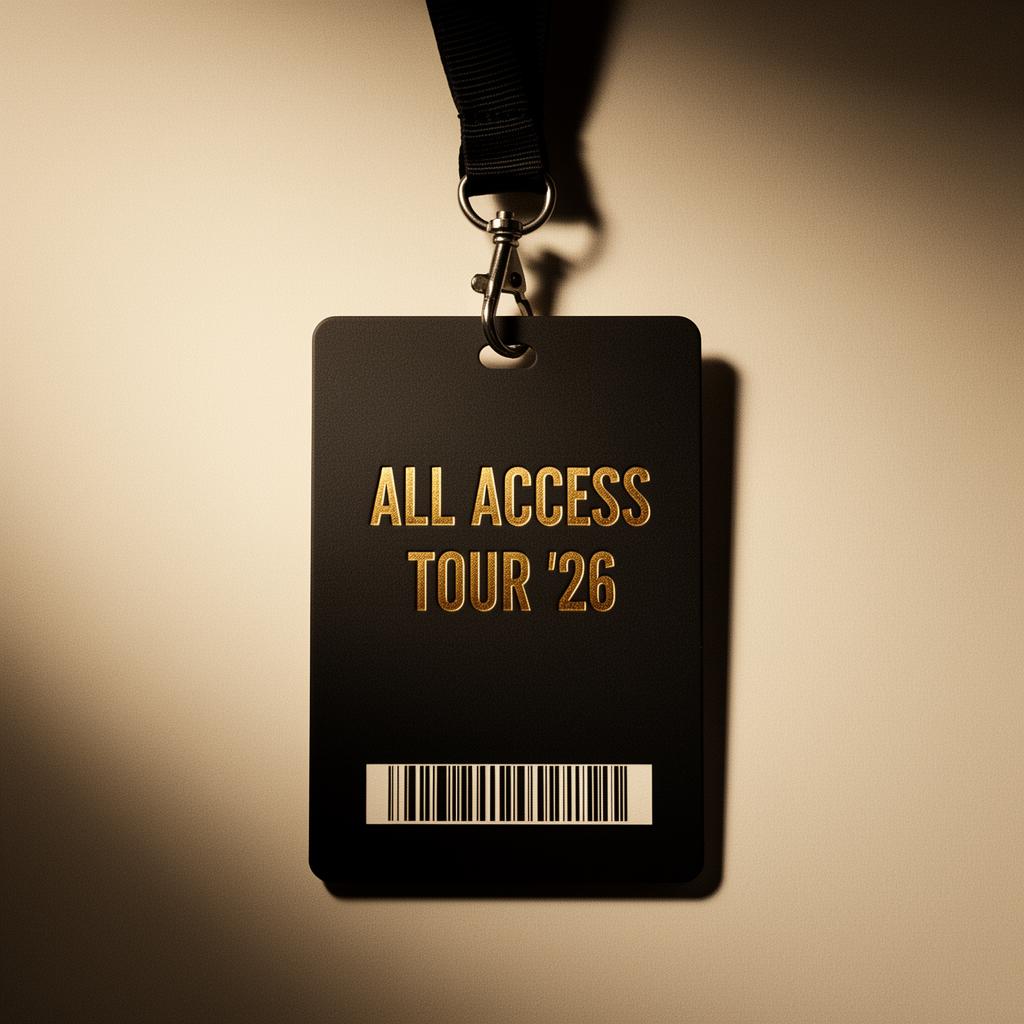 All-access пропуск тура Гастроль